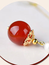 Original Agate Shell Eardrop